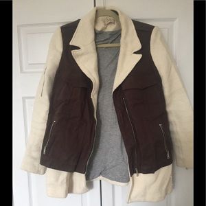 Zara Mixed Fabric Jacket
